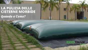 La pulizia delle cisterne morbide: quando e come?