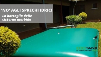 Una cisterna per la raccolta dell’acqua piovana!
