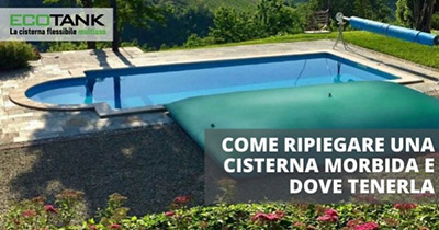  Come ripiegare una cisterna morbida e dove tenerla 