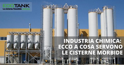  Industria chimica: ecco a cosa servono le cisterne morbide 
