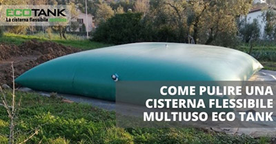  Come pulire una cisterna morbida Eco Tank 