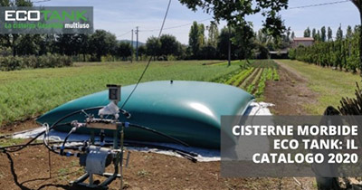 Cisterne morbide Eco Tank: il catalogo 2020 